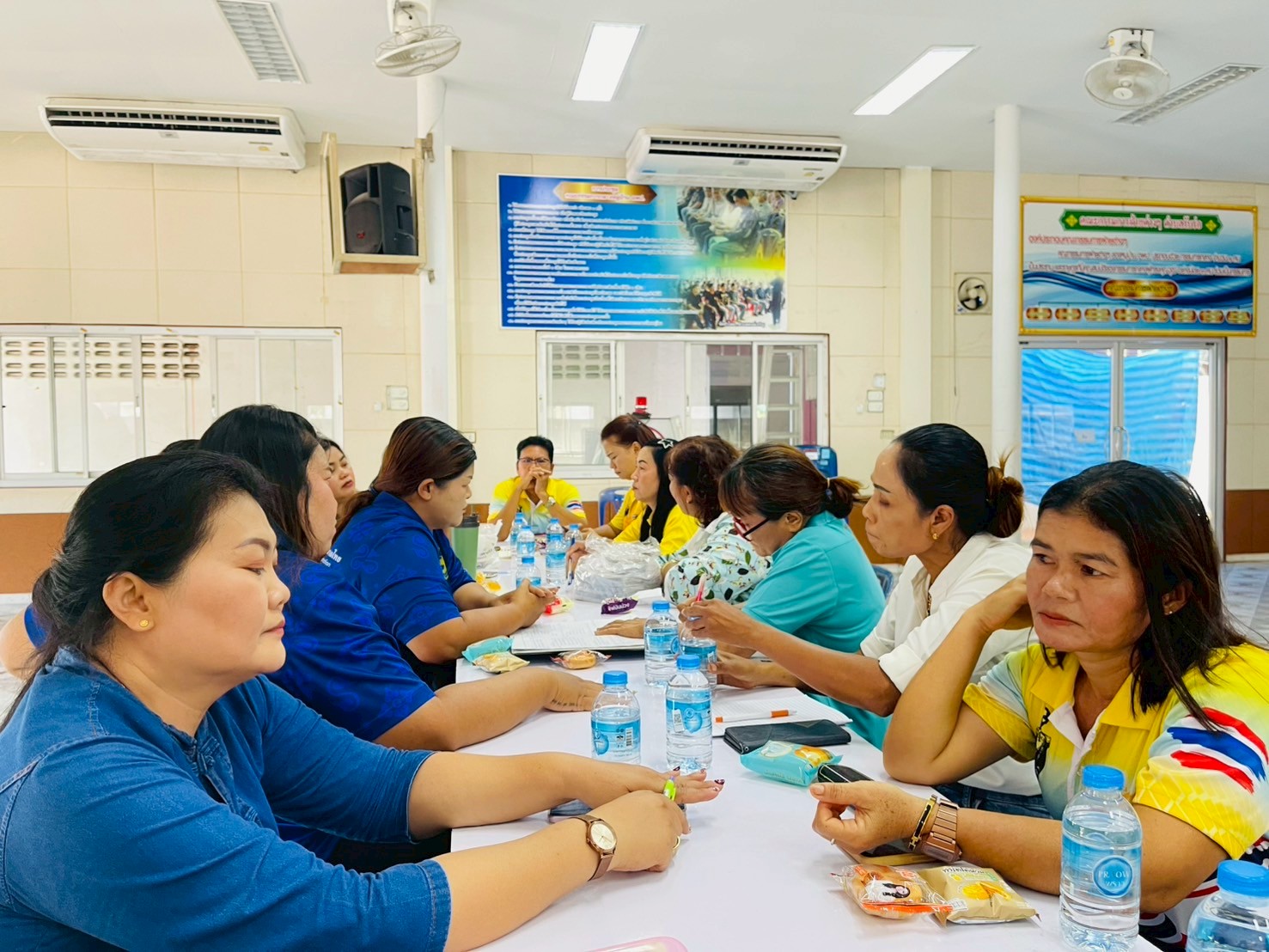 สพอ.ท่าแซะ จัดประชุมคณะทำงานขับเคลื่อนกองทุนพัฒนาบทบาทสตรี